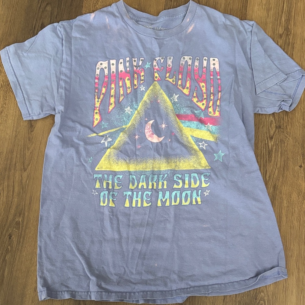 Pink Floyd Blue Graphic Tee - Short Sleeve